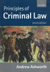 Ashworth, Andrew. - Principles of criminal law. 3rd edition.