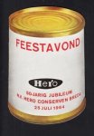 HERO CONSERVEN - Feestavond 50-jarig jubileum N.V. Hero Conserven Breda. 25 Juli 1964.