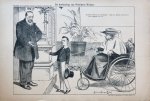 Braakensiek, Johan (1858-1940) - [Original lithograph/lithografie by Johan Braakensiek] De herkiezing van President Krüger, 27 Februari 1898, 1 pp.