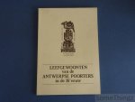 N/A. - Leefgewoonten van de Antwerpse Poorters in de 16de eeuw.