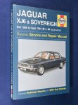  - Jaguar XJ6 and Sovereign Oct 1986 - Sept 1994 D to M Reg. Haynes Manual