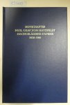 Ebel, Gerhard und Michael Behnen: - Botschafter Paul Graf von Hatzfeldt. Nachgelassene Papiere 1838-1901. 1. und 2. Teil in zwei Bänden.