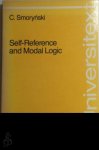 Craig Smorynski - Self-Reference and Modal Logic
