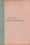 Vries, Theun de - Eros in hinderlaag. Novellen: Novellen