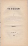 Beets, Nicolaas - Spreken. Uitgegeven ten voordeele van het Groningsch Instituut voor Doofstommen.
