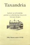 Div auteurs - Taxandria 1996, nieuwe reeks LXVIII / Jaarboek van de koninklijke geschied- en oudheidkundige kring van de Antwerpse Kempen
