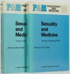 SHELP, E.E., (ED.) - Sexuality and medicine. 2 volumes.