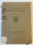 Thorlacius- Ussing, V. - Billedhuggeren Thomas Quellinus. Kopenhagen 1926, 214 pag., geïll. ( rug los, bibliotheekstempels ).