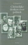 Hoogerwerf, Andries - Christelijke denkers over politiek: Een oogst van twintig eeuwen