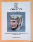 Various - Christie's Amsterdam: Chinese and Japanese Ceramics and Works of Art - Tuesday 10 October 1989