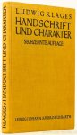 KLAGES, L. - Handschrift und Charakter. Gemeinverständlicher Abriss der graphologischen Technik. Mit 137 Figuren und 21 Tabellen. KLAGES, L. - Handschrift und Charakter. Gemeinverständlicher Abriss der graphologischen Technik. Mit 137 Figuren und 21 Tabellen.