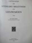 Visscher, R - Catalogus der Stedelijke bibliotheek Leeuwarden Visscher, R - Catalogus der Stedelijke bibliotheek Leeuwarden
