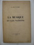 Jean-Aubry, G. - La musique et les nations.