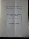  - Motorvoertuigen Statistiek, Java en Madoera [Excl Jogjakarta], toestand op 1 dec 1934