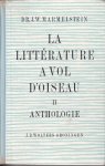 Marmelstein, Dr. J.W. - La littérature à vol d`oiseau. II Anthologie