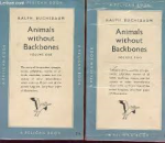 Buchsbaum, Ralph - ANIMALS WITHOUT BACKBONES - Volumes 1 & 2 - The story of the amoebas, sponge, corals, jellyfishes, worms of all kinds, starfishes, insects, and the variety of other invertebrates which make up 95 per cent of the animal kingdom - with 64 pages ...