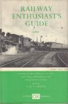 Erwood, P.M.E. - Railway Enthusiast's Guide 1960, 159 pag. kleine hardcover + stofomslag, goede staat