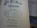 Bach; J. S. (1685-1750) - Klavierwerke; Band II / Band III; Krititsche Ausgabe mit Fingersatz und Vortragsbezeichnungen versehen von Dr. Hans Bischoff (Berlin, Mai 1881); Originele uitgave uit 1881/82