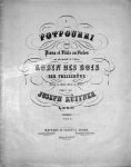 Küffner, Joseph: - [Op. 118] [1re.] Potpourri pour piano et flûte ou violon sur des motifs de l`opéra Robin des Bois. Op. 118