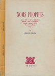 Levinas, Emmanuel - Noms Propres: Agnon Buber Celan Delhomme Derrida Jabès Kierkegaard Lacroix Laporte Picard Proust Van Breda Wahl