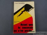 Lucien Champion. - Avant que le souvenir ne s'en perde...