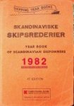 Collective - Year Book of Scandinavian Shipowners (diverse Years) Scandinaviske Skipsrederier