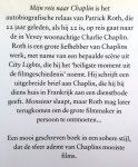 Roth, Patrick - Mijn reis naar Chaplin