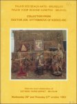 CATALOGUE. - COLLECTION FROM DOCTOR JOS. UYTENHOVE OF KOEKELARE.