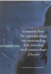 G. de Vries - De ontwikkeling van wetenschap een inleiding in de wetenschapsfilosofie