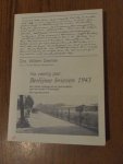Diemer, Willem - Na veertig jaar, Berlijnse brieven 1943. Een kleine bijdrage tot de geschiedenis van het verzet in Groningen : een ego-document