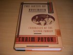 Chaim Potok - The Gates of November Chronicles of the Slepak Family