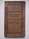 Lulofs, B.H.. - Toelichtingen en bedenkingen op dr. John Bowring's aanmerkingen over onze Nederlandsche letterkunde.
