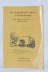 Onbekend - Zeldzaam/Rare - First International Congress of Endocrinology. Copenhagen 18-23 July 1960 + Preliminary Programme (6 foto's)