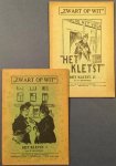 NIEUWENHUIS, Willem Jan. - Het Kletst I en II. Twee deeltjes.