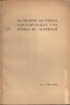 Weer, M.C. ter - Altruïsme bij enkele natuurvolken van Afrika en Australië. Academisch proefschrift