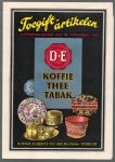 Douwe Egberts Koffie Thee Tabak - (BROCHURE) Toegift artikelen - Verkrijgbaar gesteld voor de verbruikers van Douwe Egberts Koffie Thee Tabak
