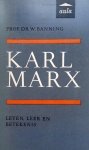 Banning, prof.dr. W - Karl  Marx (Leven, leer en betekenis