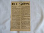 Hoen Pieter 't  - Norden W van / w s a colenbrander - Het Parool - onafhankelijk dagblad vrij onverveerd. mei 1945 vijfde jaargang, Het Parool - onafhankelijk dagblad vrij onverveerd 1945 vijfde jaargang, no. 102, 106,113, 117, 118, 122125, 131, 134, 139, 151, 153, 157, 159, 160, 165.