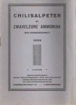  - Chilisalpeter of zwavelzure ammoniak (een verweerschrift)
