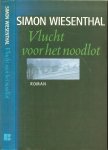 Wiesenthal Simon Omslagontwerp Zeno  Nederlandse vertaling W. Wielek-Berg - Vlucht voor het noodlot