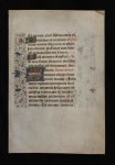  - Folio from a Latin prayerbook (Bruges, c. 1460)