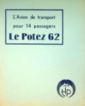 Le Potez - Brochure Le Potez 62