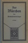 Leyen, Friedrich von der. - Das Märchen.