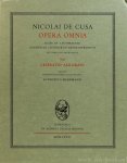 CUSANUS, N. - Cribratio Alkorani. Edidit commentariisque illustravit Ludovicus Hagemann.