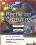 Campbell, David & George Stonehouse & Bill Houston - Business Strategy. An Introduction