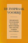 L. Veldboer - De inspraak voorbij.