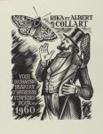 Jaegher, Luc. de. - Nieuwjaarswens van Rika en Albrt Collart 1960.