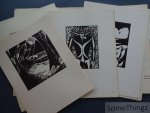 Lebeer, Louis (inleiding) - De vijf: Jan Cantré, Jozef Cantré, Frans Masereel, Joris Minne, Henri Van Straten.