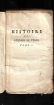 Orme, Robert /jean Baptiste Targe - Histoire des guerres de l'Inde, ou des e?ve?nements militaires arrive?es dans l'Indoustan depuis l'anne?e 1745 tome premier