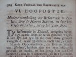 Willem te Water - Kort verhaal der reformatie van Zeeland